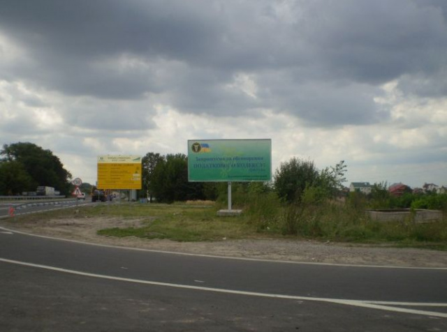 Щит 6x3,  Київська, траса Київ-Чоп (поворот до с. Городище)
